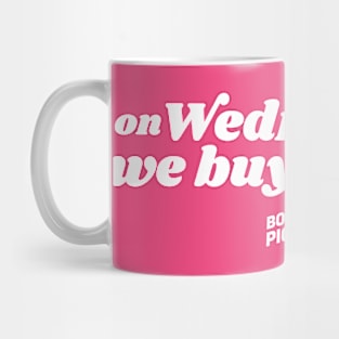 On Wednesdays We Buy Comics Mug